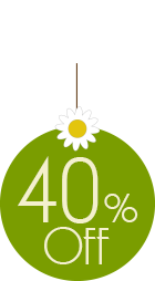 40¡óoff