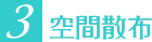 3.空間散布