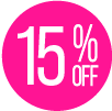 15%off