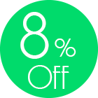 8%off