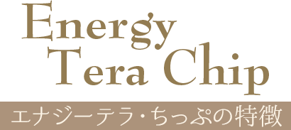 【Energy Tera Chip】エナジーテラ・ちっぷの特徴